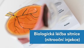 NOVĚ v OCP: Biologická léčba sítnice (nitrooční injekce)